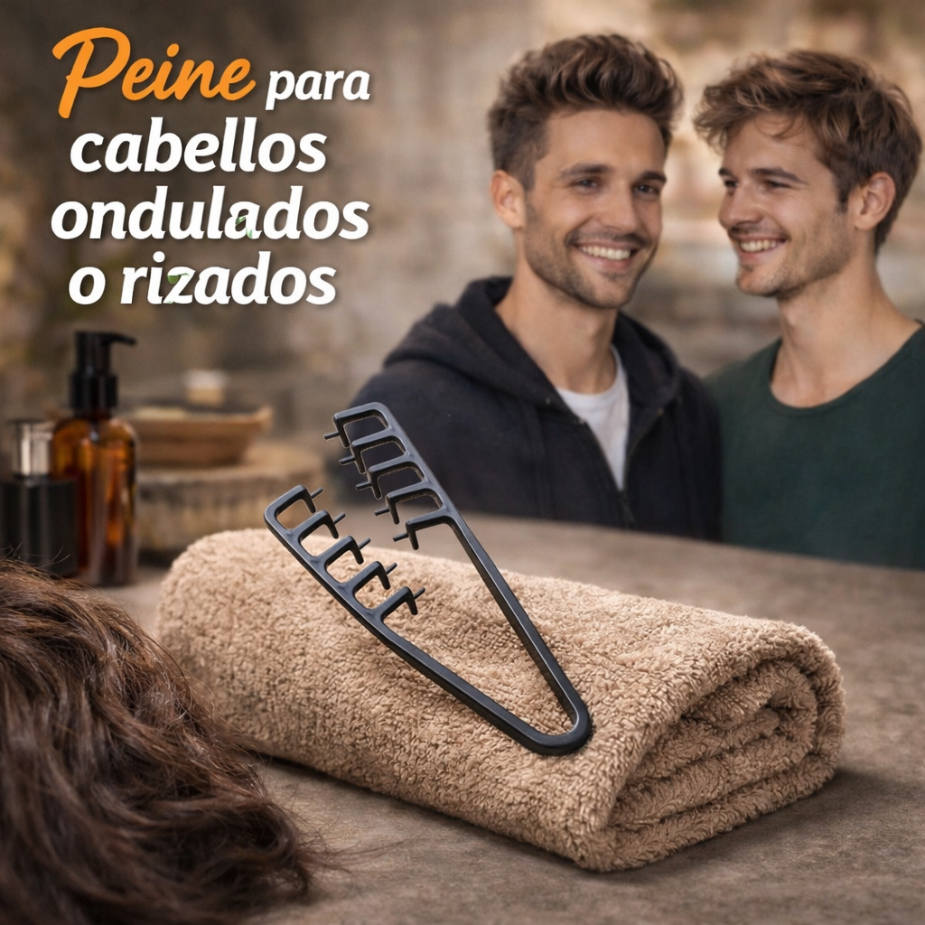 CEPILLO PEINE TEXTURIZADO HOMBRES