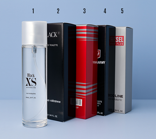 PERFUME HOMBRE CILINDRO INSPIRACIONES MARCAS X100ML