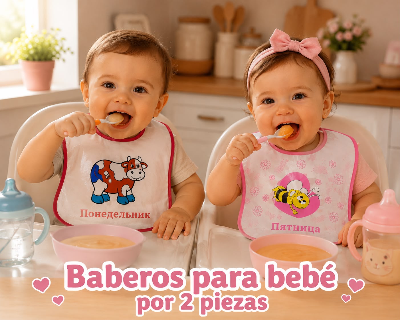 BABERO INFANTIL PLÁSTICO